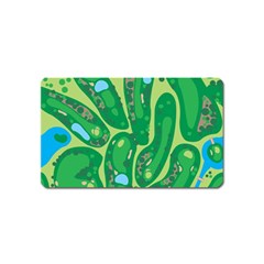 Golf Course Par Golf Course Green Copy Magnet (name Card) by Nexatart