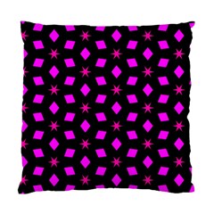 Pattern Stars Squares Texture Standard Cushion Case (two Sides) by Nexatart