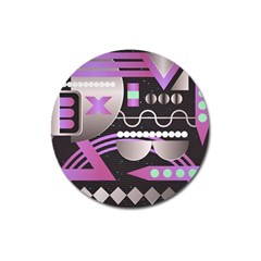 Background Abstract Geometric Magnet 3  (round)