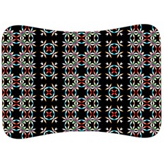 Pattern Black Background Texture Velour Seat Head Rest Cushion