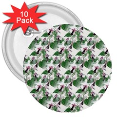 Seamless Background Vintage 3  Buttons (10 Pack) 