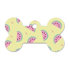 Watermelon Wallpapers  Creative Illustration And Pattern Dog Tag Bone (two Sides) by BangZart