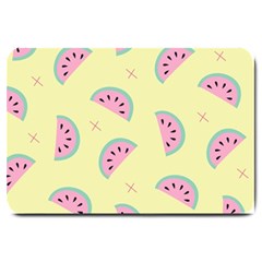 Watermelon Wallpapers  Creative Illustration And Pattern Large Doormat  by BangZart