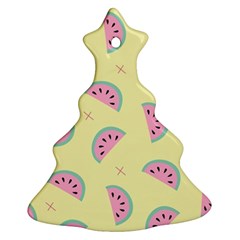 Watermelon Wallpapers  Creative Illustration And Pattern Christmas Tree Ornament (two Sides) by BangZart