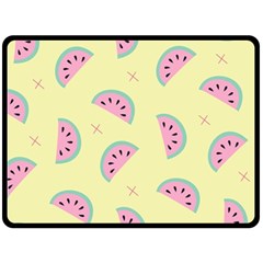 Watermelon Wallpapers  Creative Illustration And Pattern Double Sided Fleece Blanket (large) 