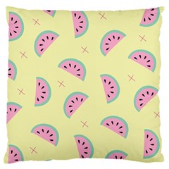 Watermelon Wallpapers  Creative Illustration And Pattern Large Flano Cushion Case (one Side)