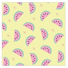 Watermelon Wallpapers  Creative Illustration And Pattern Large Satin Scarf (square) by BangZart
