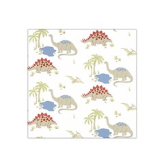 Dinosaur Animal Art Pattern Satin Bandana Scarf