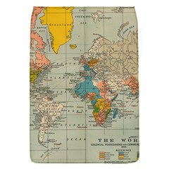 World Map Vintage Removable Flap Cover (s)