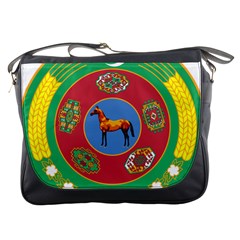 Turkmenistan National Emblem, 2000-2003 Messenger Bag by abbeyz71