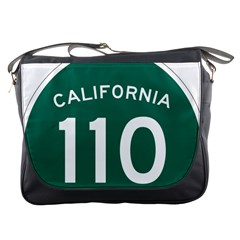 Arroyo Seco Parkway Sign Messenger Bag by abbeyz71