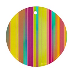 Background Colorful Abstract Ornament (round)