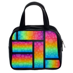Background Colorful Abstract Classic Handbag (two Sides) by Pakrebo
