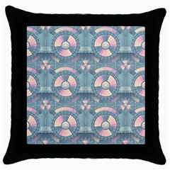 Seamless Pattern Seamless Design Throw Pillow Case (black) by Pakrebo