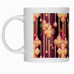 Illustrations Seamless Pattern White Mugs by Pakrebo