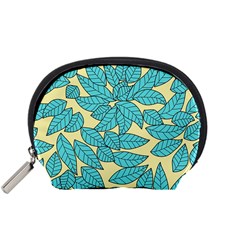 Leaves Dried Leaves Stamping Accessory Pouch (small) by Pakrebo