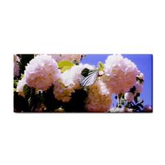 Pink Snowball Branch  Hand Towel