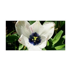 Blue Centered Tulip Yoga Headband