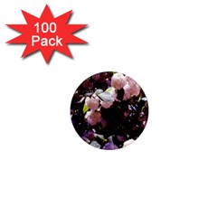 Purple Snowballs 1  Mini Magnets (100 Pack) 