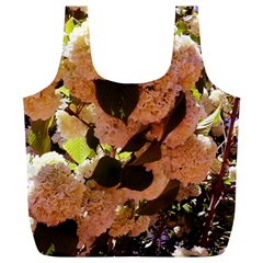 Yellow-pink Snowballs Full Print Recycle Bag (xl)