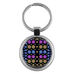 Wishing Up On The Most Beautiful Star Key Chain (round) by pepitasart