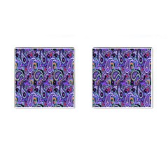 Paisley 2 Cufflinks (square) by impacteesstreetwearfive