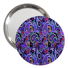 Paisley 2 3  Handbag Mirrors by impacteesstreetwearfive