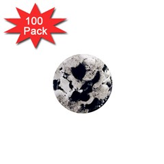 High Contrast Black And White Snowballs 1  Mini Magnets (100 Pack) 