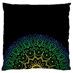 Raising Mandala Large Cushion Case (two Sides) by ADFGoddess