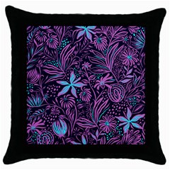 Stamping Throw Pillow Case (black) by Sobalvarro