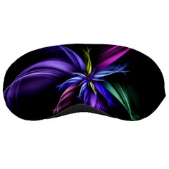 Fractal Floral Pattern Petals Sleeping Mask