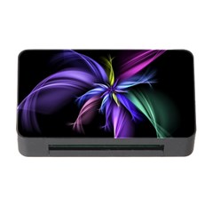 Fractal Floral Pattern Petals Memory Card Reader with CF