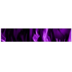 Smoke Flame Abstract Purple Large Flano Scarf  by Pakrebo