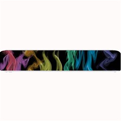 Smoke Rainbow Colors Colorful Fire Small Bar Mats