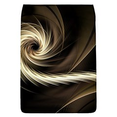 Fractal Background Pattern Curve Removable Flap Cover (l)