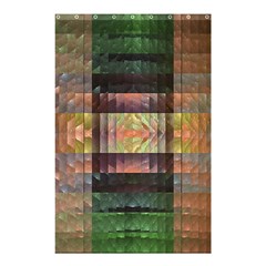 Fractal Design Pattern Decorative Shower Curtain 48  X 72  (small)  by Pakrebo