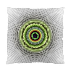 Fractal Mandala White Background Standard Cushion Case (Two Sides)