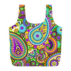 Paisley 5 Full Print Recycle Bag (l) by impacteesstreetwearfive