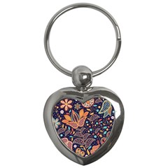 Paisley Key Chain (heart) by Sobalvarro