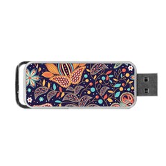 Paisley Portable Usb Flash (one Side) by Sobalvarro