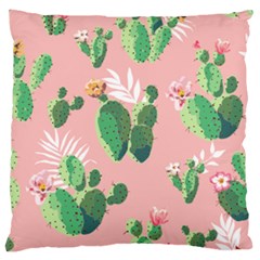 Vintage Plant Seamless Pattern Vectors 06 Large Cushion Case (two Sides) by Sobalvarro