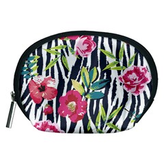 Seamless Flower Patterns Vector 01 Accessory Pouch (medium) by Sobalvarro