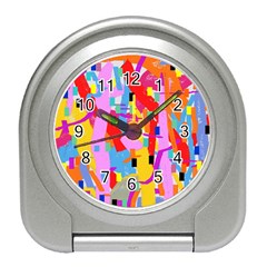 Confetti Nights 2a Travel Alarm Clock by impacteesstreetweartwo