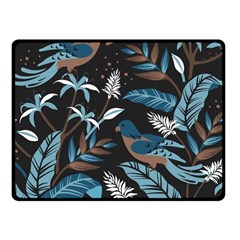 Birds In The Nature Fleece Blanket (small) by Sobalvarro