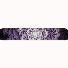 Fractal Floral Striped Lavender Small Bar Mats