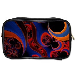 Fractal Abstract Pattern Circles Toiletries Bag (one Side)