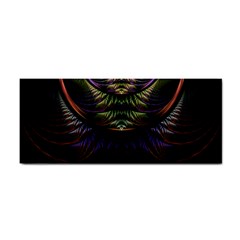 Fractal Colorful Pattern Fantasy Hand Towel by Pakrebo