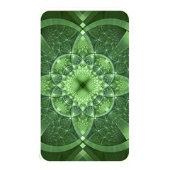 Fractal Green St Patrick S Day Memory Card Reader (rectangular)