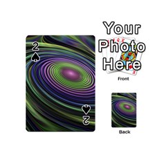 Fractal Pastel Fantasy Colorful Playing Cards 54 Designs (mini) by Pakrebo