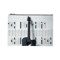 Guitar Chords Guitar Chords Chord Cosmetic Bag (large) by Pakrebo